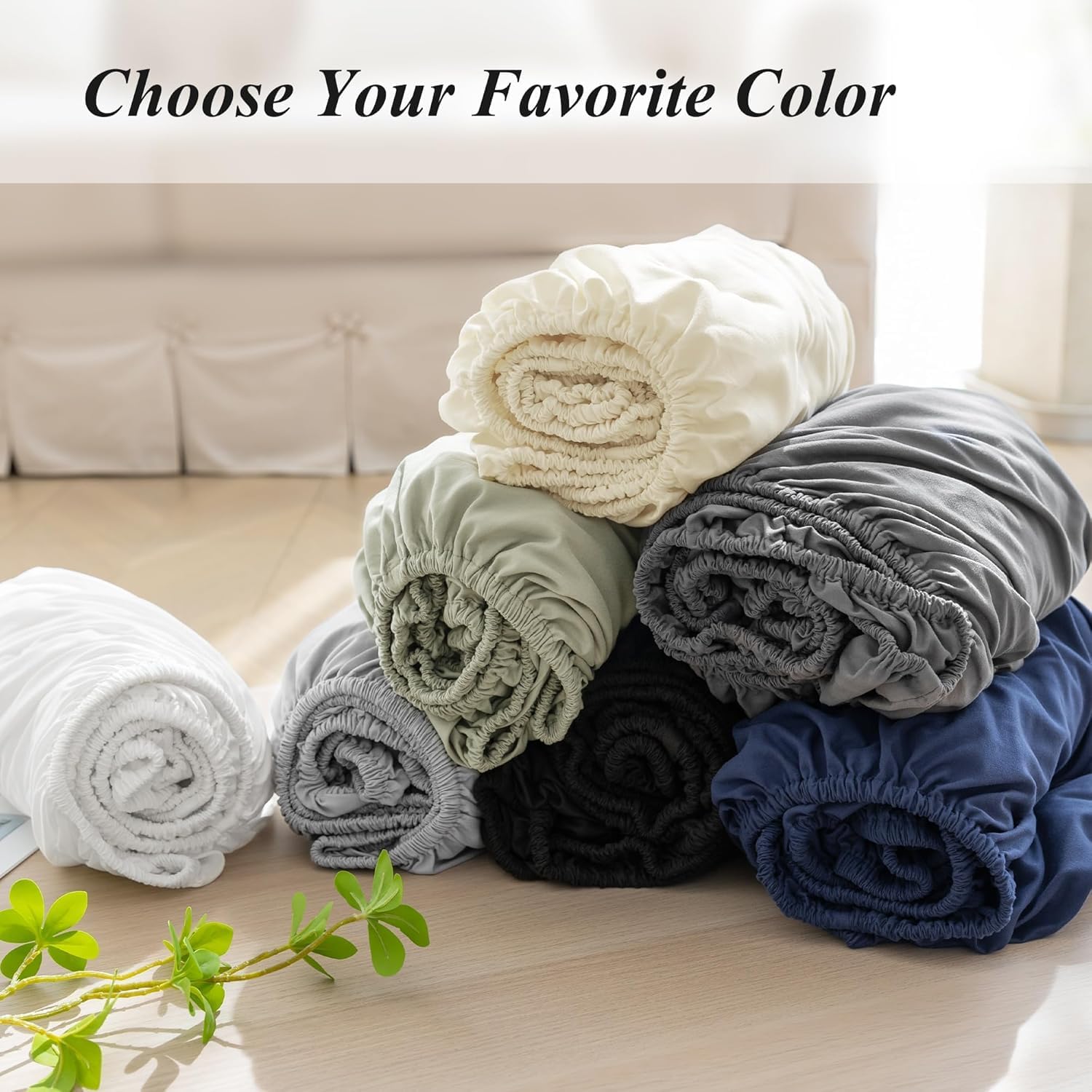 Luxury 100% Cotton King Fitted Sheet - Soft & Wrinkle Free - Sateen Weave All-Around Elastic Fit Sheet - Hotel Quality Snug Fit Bottom Sheet Fit Up to 15" Deep One Bottom Sheet Only - White