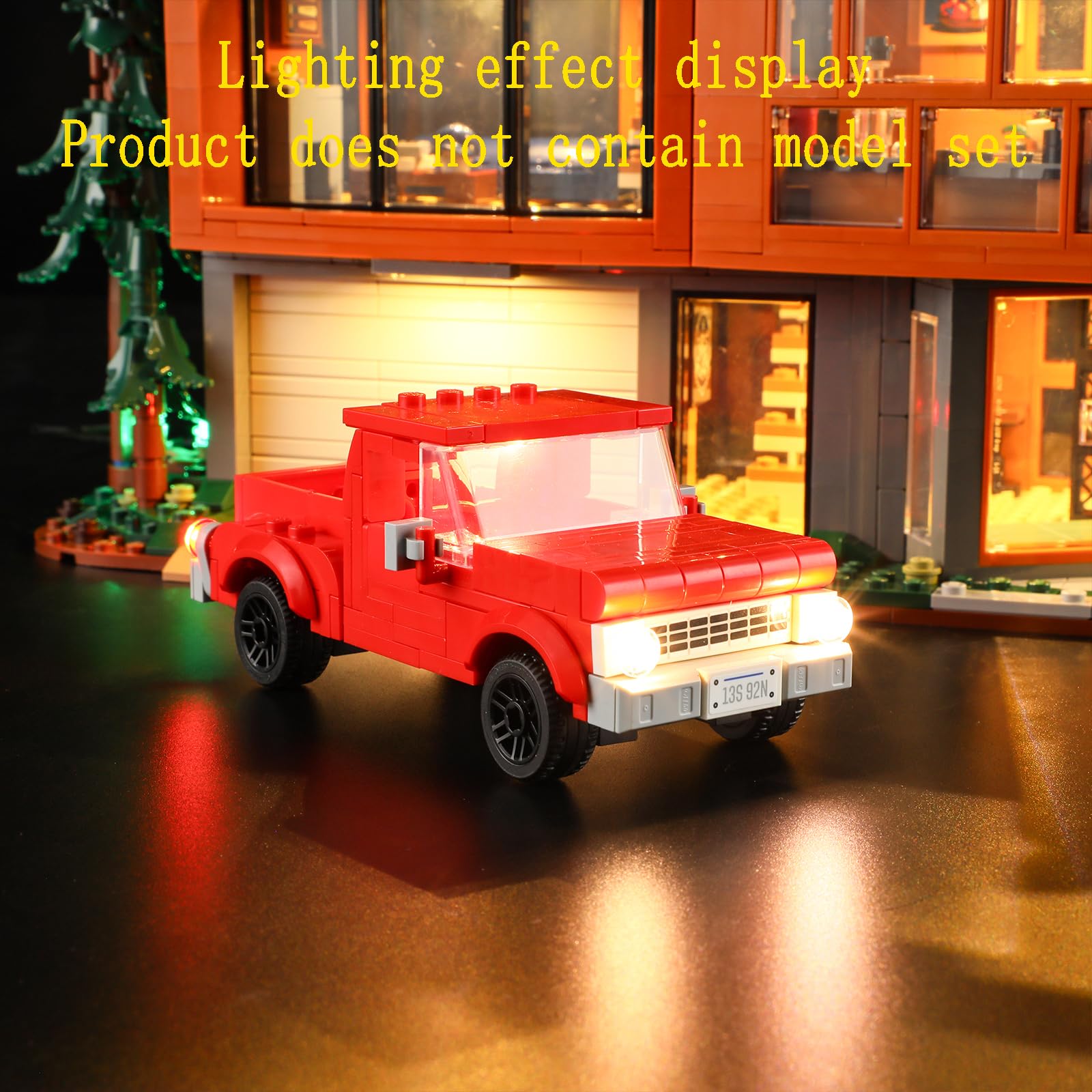 GEAMENT LED Light Kit Compatible with LEGO Twilight The Cullen House Building Blocks Model - Lighting set for Ideas 21354 (Model Set Not Included) - Image 4
