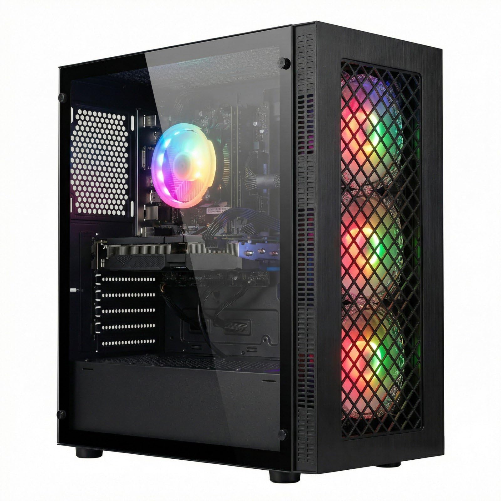 STGsivir PC Gamer Fixe, Core i7 Gen8, RTX 2060 Super 8G, 32G DDR4,1T SSD