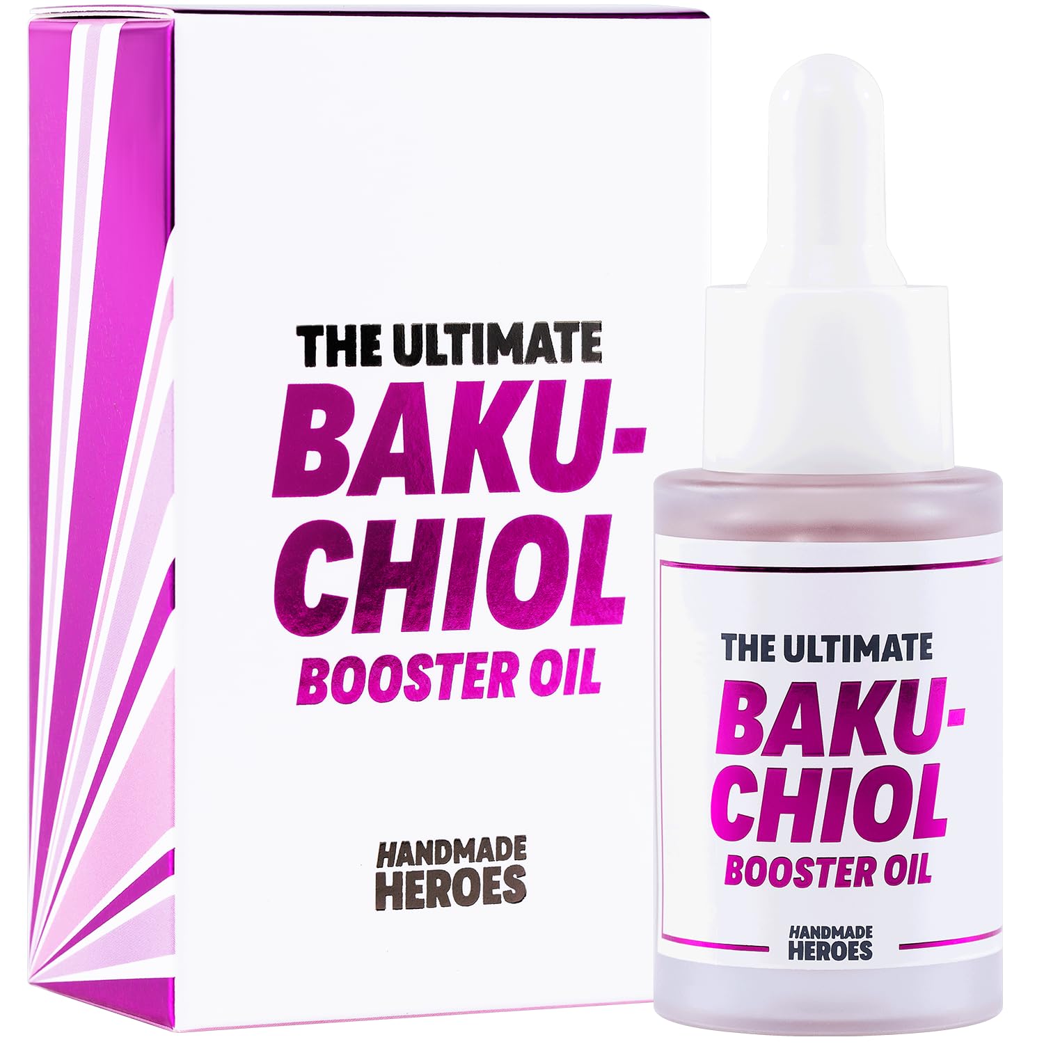 Sponsored Ad – Handmade Heroes 2% Bakuchiol Booster Oil with Sugarcane Squalane, All Natural Retinol Alternative For Radiant and Line Smoothing 0.75oz
