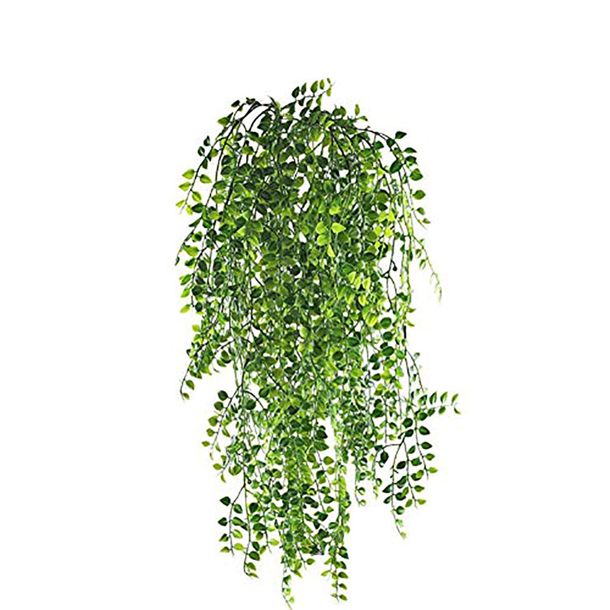 LWBN Artificial Flowers Artificial Ivy Vine Artificial Hanging Vine Plant Fake Plastic Green Ivy Garland for Home Garden Party Wedding Decoration 5 Pieces