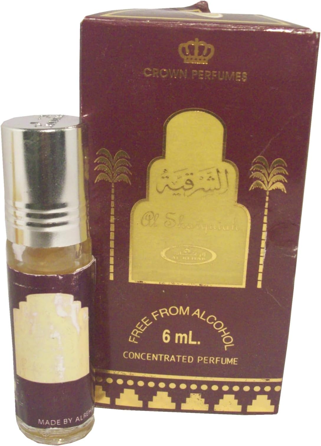 Al Rehab Attar Alcohol Free long lastining Highly Concentreted Perfume oil With Easy Apply Rollon (Alshariquha)