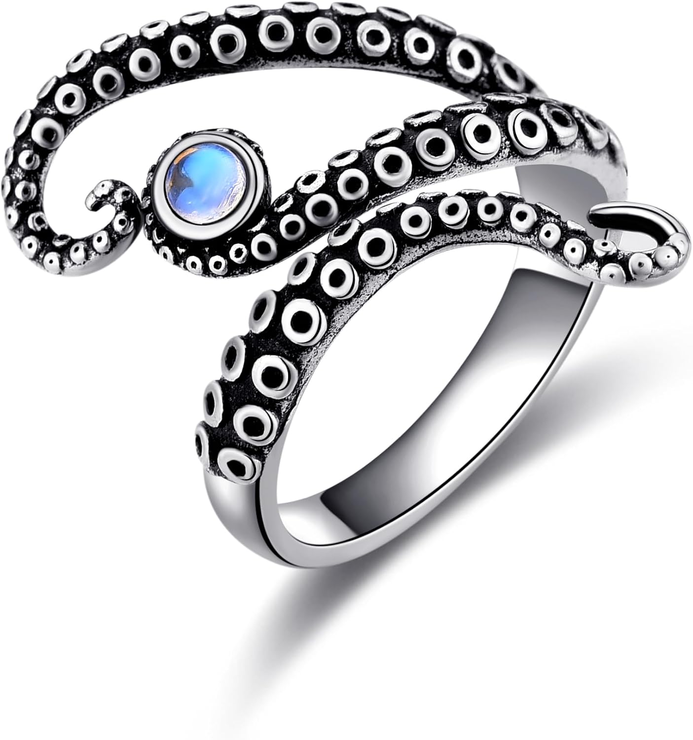 Octopus Ring for Women Adjustable Ring Octopus Opening Ring Jewelry for Women Men