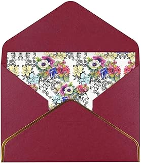 ZISHAK Tarjetas de gratitud radiantes de jardín vívidas y coloridas para bodas, amistades, aniversarios para momentos que importan