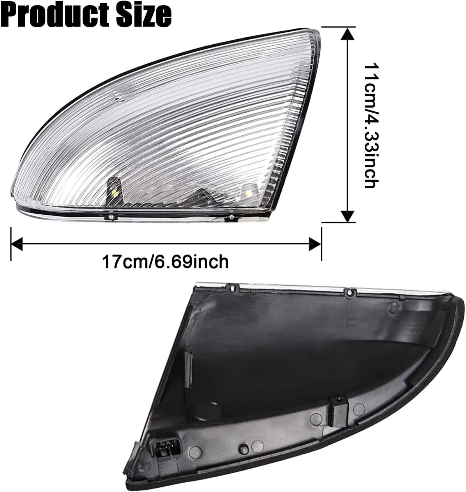 Luz Señal Giro Dinámica Lateral Para Ram para 1500 2019-2021