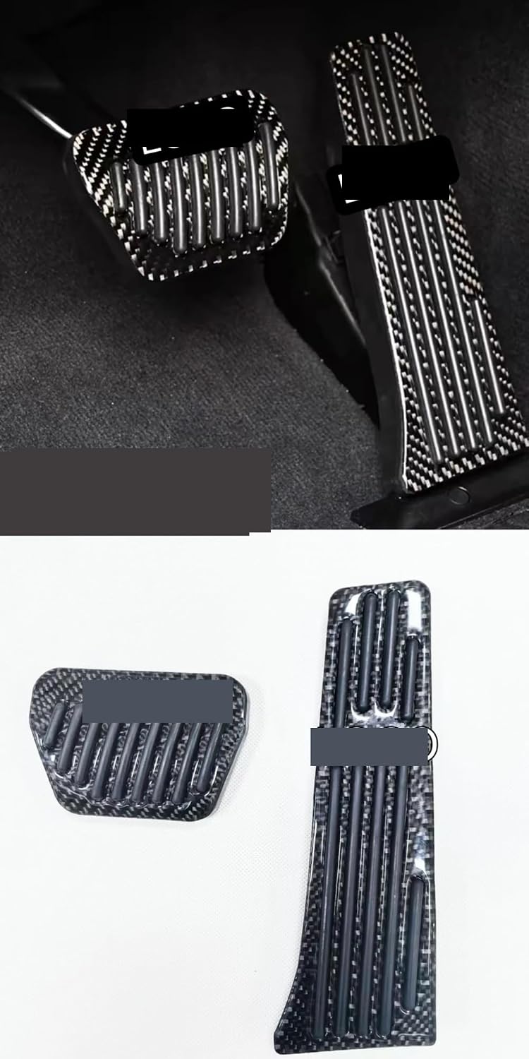 Accelerator Fuel Car Pedals Fit for BMW 1 2 3 4Series M3 M4 i3E87 E90 F20 F21 F30 F32 F36 F80 F82 Foot Rest Brake Pedal Carbon Fibre