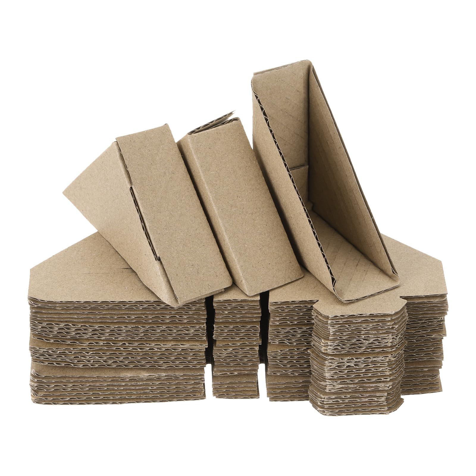 QUARKZMAN Protège-Coins en Carton Réglables, Protège-Coins en Carton 6x6x2cm Lot de 100