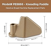 Vista 5 de Neretva Pan para máquina de pan con una paleta, acero inoxidable, 768490022642
