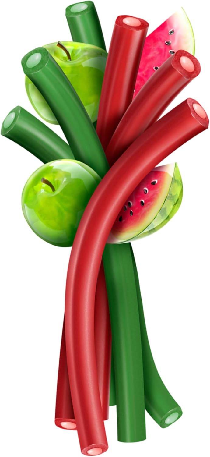 J RANCHER Ropes Watermelon and Green Flavored Candy Bag