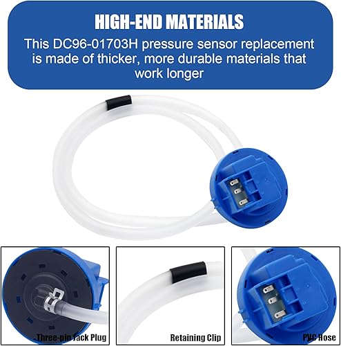 Miniatura 3 de DC96-01703H Interruptor de nivel de agua de lavadora para Samsung Sensor de presión de nivel de agua de lavado Accesorios de repuesto