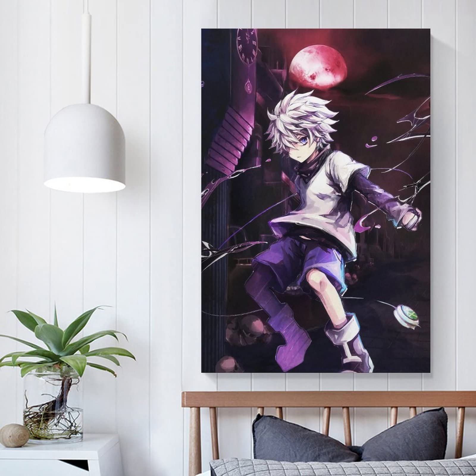 KPop Dämonenjäger Anime Poster 12x18 Zoll - Ungerahmte Leinwand Dekoration