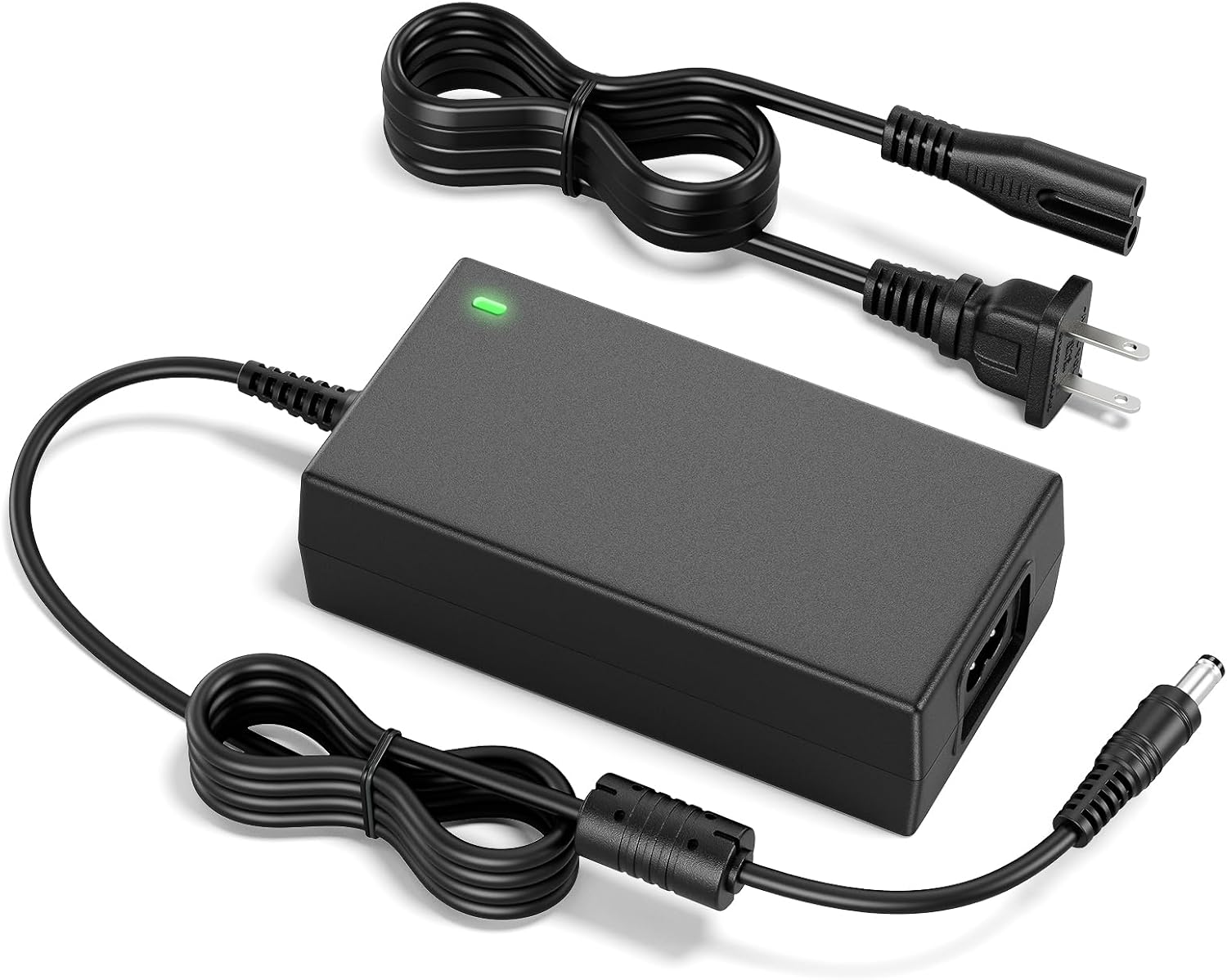 12V 5A Power Supply - 60W AC/DC Adapter 100-240V 50/60Hz for LED Strips, CCTV Cameras, LCD Monitors - Compact 12 Volt 5 Amp Transformer with 5.5mm x 2.5mm Jack