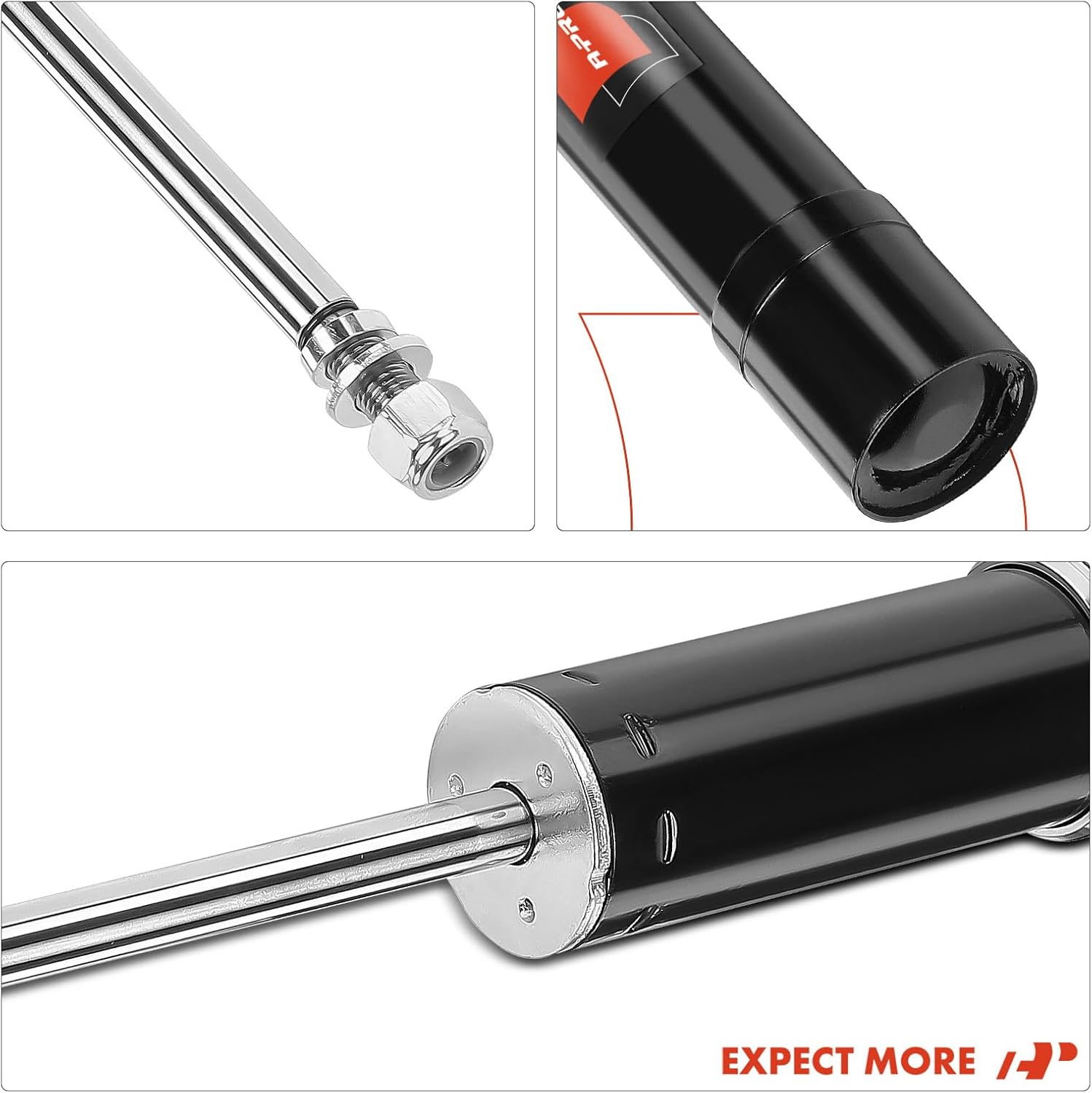 A-Premium Front Suspension Shock Absorber Compatible with Audi A4 2017-2020, A4 Quattro 2017-2023, A5 Quattro 2018-2023, A5 Sportback 2018-2021, 2-PC Set