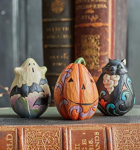 Miniatura 8 de Enesco Jim Shore Heartwood Creek - Juego de cesta de Halloween y figuras en miniatura, 8.46 pulgadas, multicolor