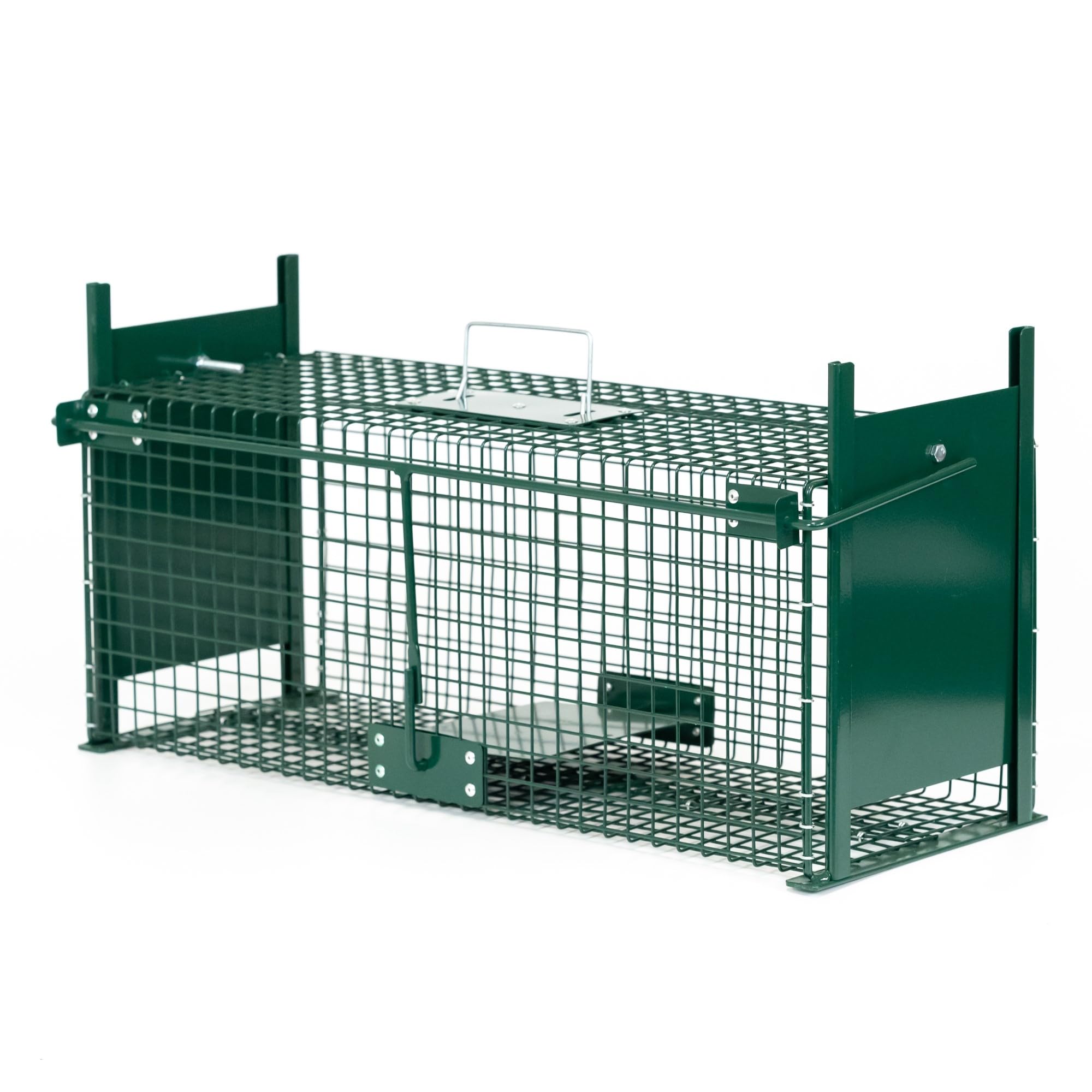 ITA Trappola 5067IT - 61x23x21 cm - 2 Porte, Resistente agli Agenti Atmosferici, Riutilizzabile, Montata