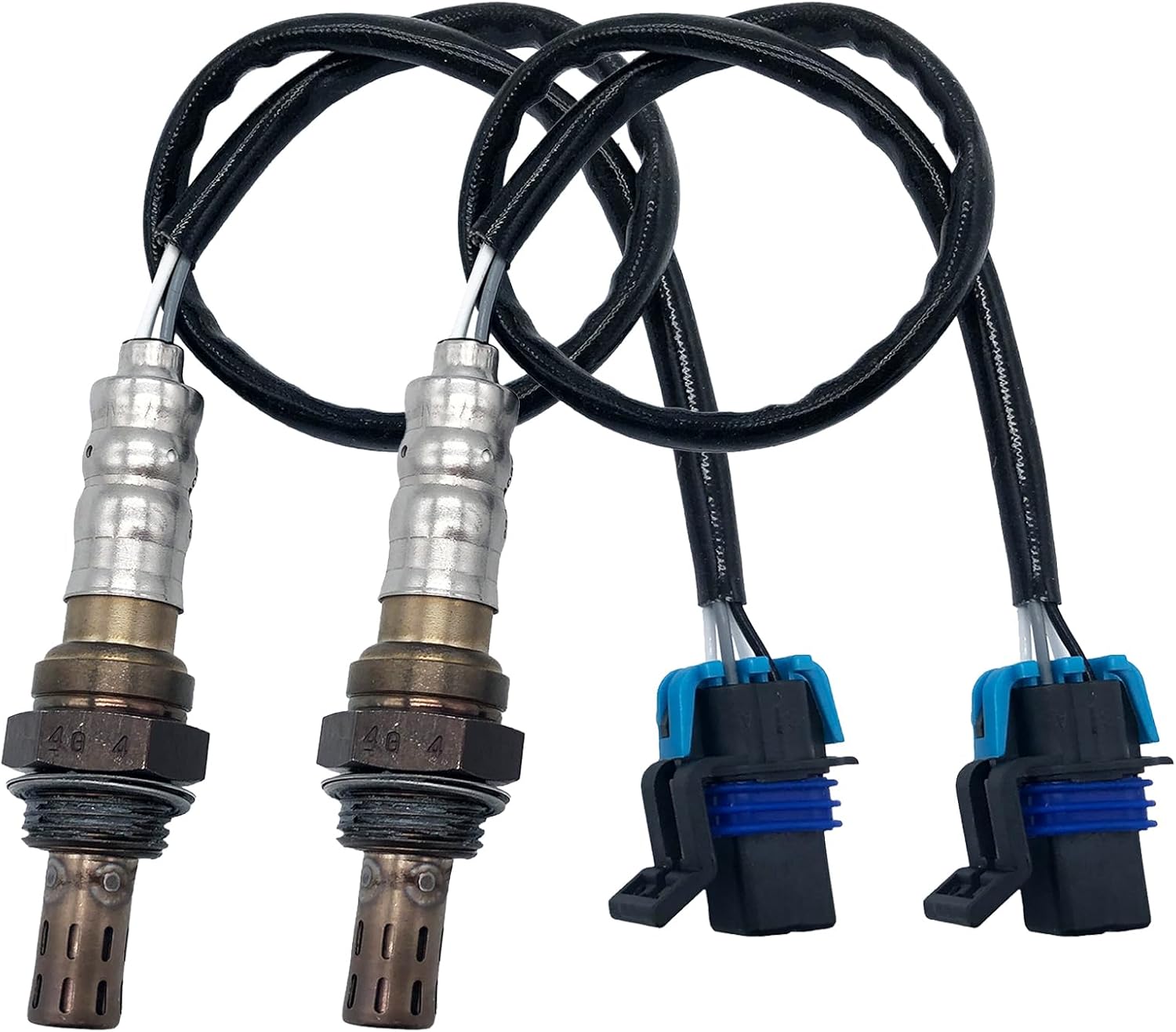 Oxygen Sensor Upstream Downstream O2 2Pcs Compatible with Chevrclet Malibu Express Equinox Colorado Camaro Avalanche for Cadillac Buick Suzuki Pontiac Hummer GMC