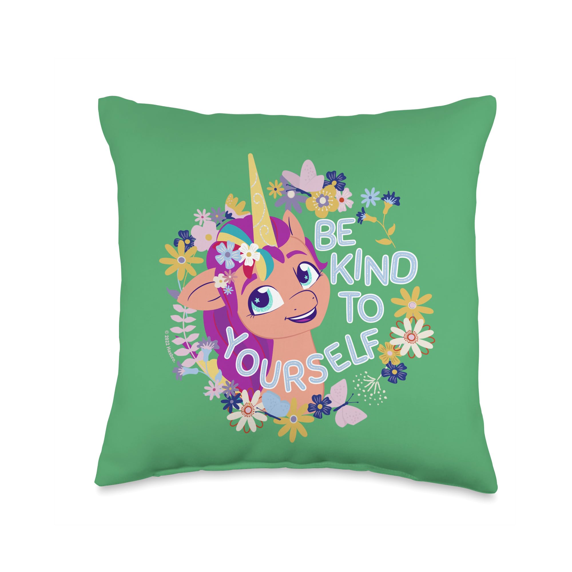 Coussin Sunny My Little Pony New Generation 40x40cm imprimé multicolore