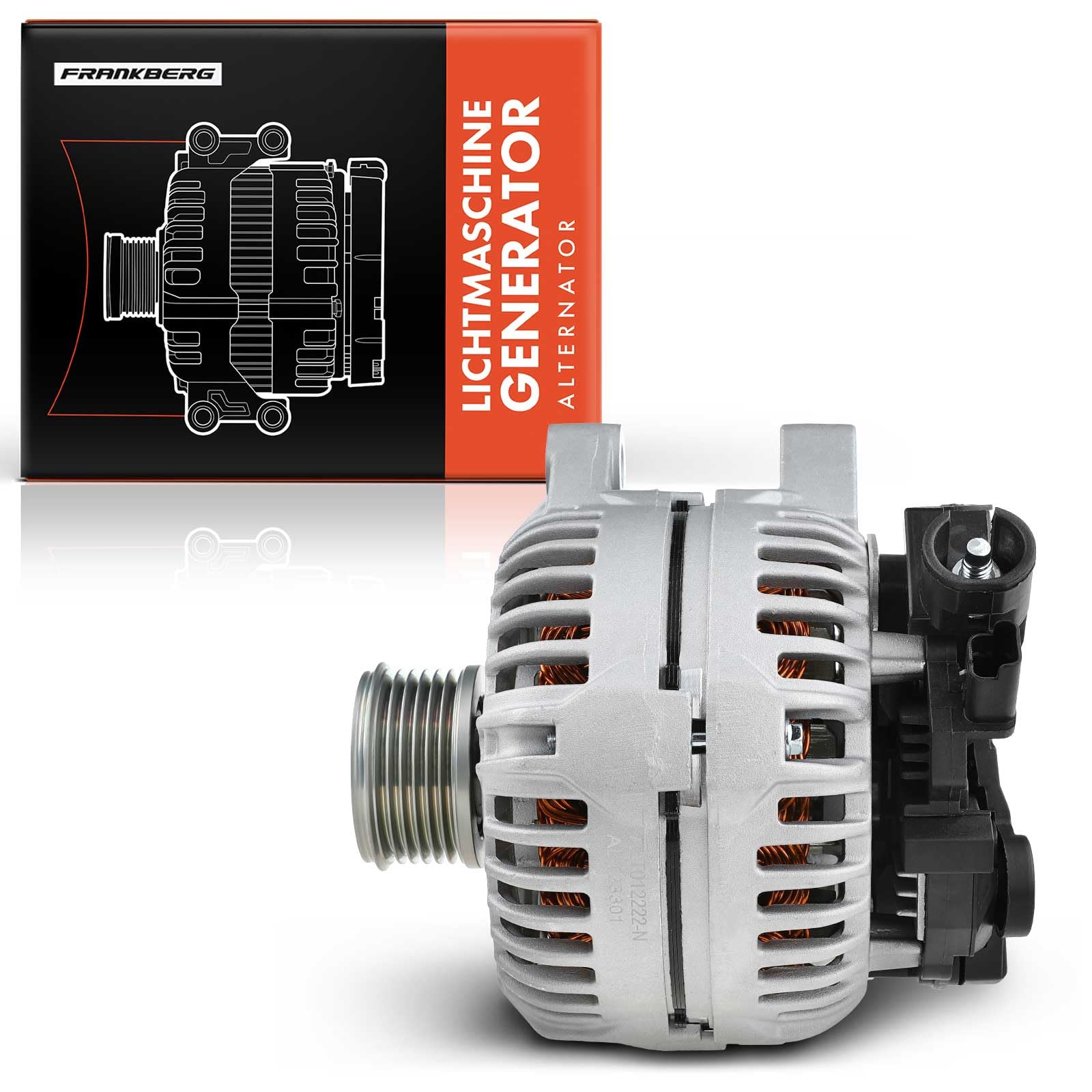 Frankberg Alternatore generatore 71733552 | 71733552; Compatibile con: Berlingo/Berlingo Primo monovolume GFK GJK MF, Scudo Box 270 272, Ulisse 179, 307 Pausa 3E