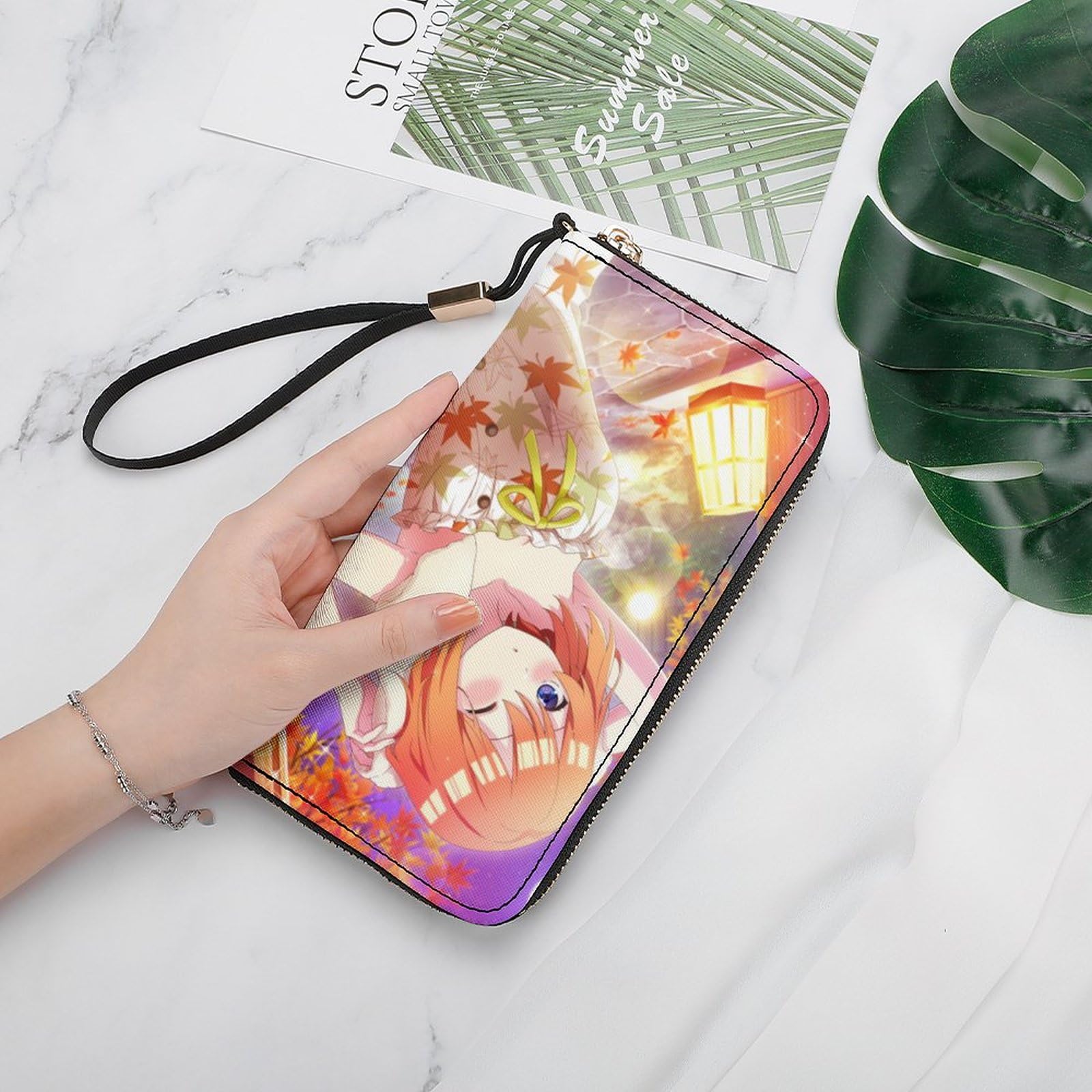 Amazon.co.jp: 五等分の花嫁 中野四葉 財布 メンズ 長財布 うす型 長