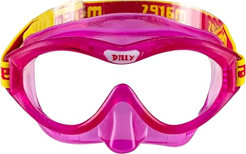 Miniatura 3 de Mares Kids' Combo Dilly, TPE Face Piece Mask & Ergonomic Snorkel Swimming Snorkeling Set for Ages 4-7