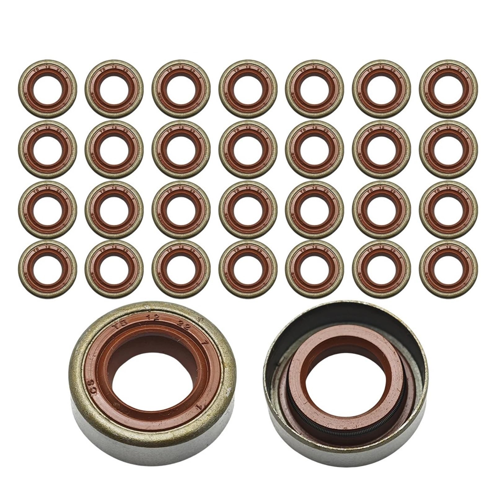 Sello de aceite para desbrozadora Stihl FS80 FS120 y HS81 pack de 30 piezas de repuesto