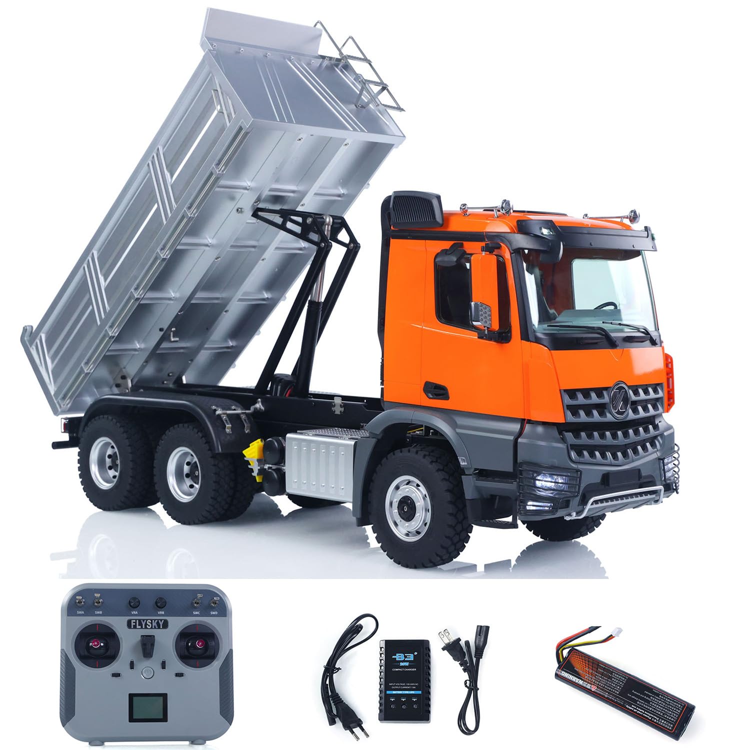 TOUCAN RC HOBBY 1 14 2 4G Remote Control Electric Lifting Dumper 5702 Model 6 6 Tipper Vehicle