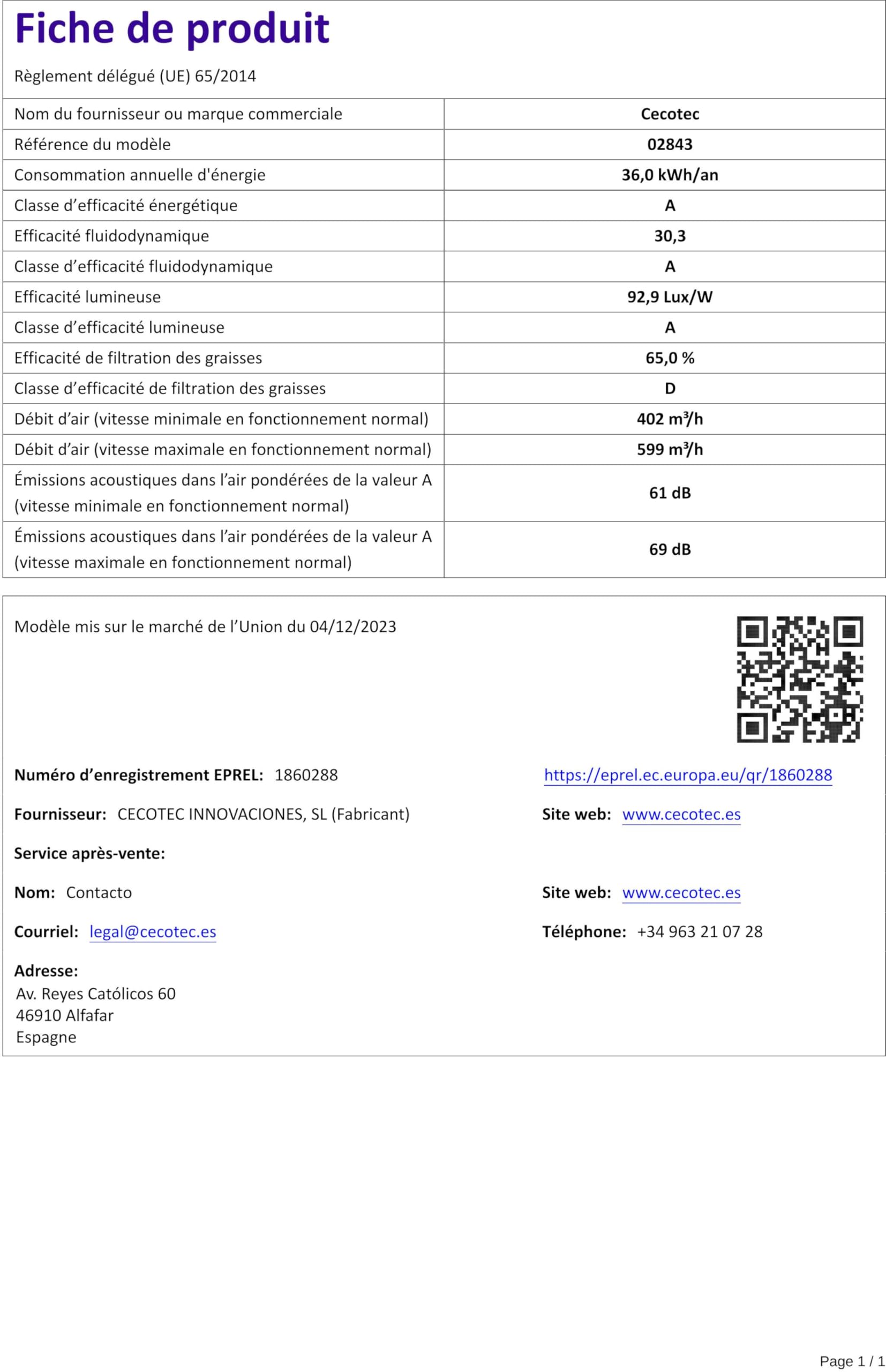 Cecotec Bolero Flux PM 906500 Black A Dunstabzugshaube, 90 cm, Motor 165 W, schwarzes Finish, Saugleistung 650 m³/h, mechanische Steuerung, 3 Leistungsstufen, Licht und Kohlefilter