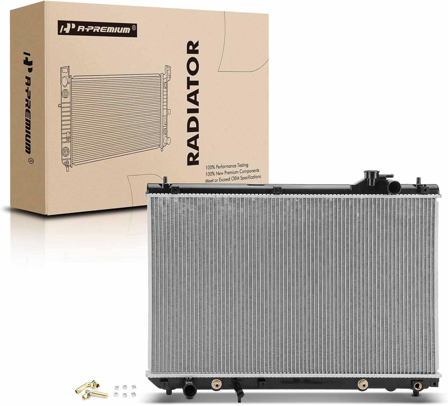 Amazon.com: A-Premium Engine Coolant Radiator Assembly with ...
