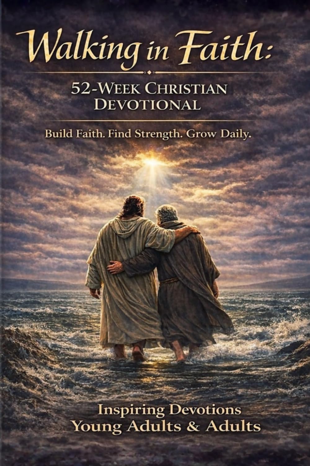 Walking In Faith: A 52 Week Christian Devotional: Story-Driven Parables, Prayers, Reflective Questions, & Growth Challenges (Grow in Faith)      Paperback – March 2, 2026