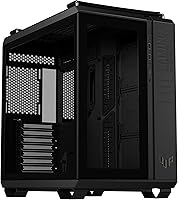Vista 15 de ASUS TUF Gaming GT501 - Funda para juegos de torre media, soporte EATX, cuatro ventiladores preinstalados, 2 paneles frontales USB 3.1, vidrio