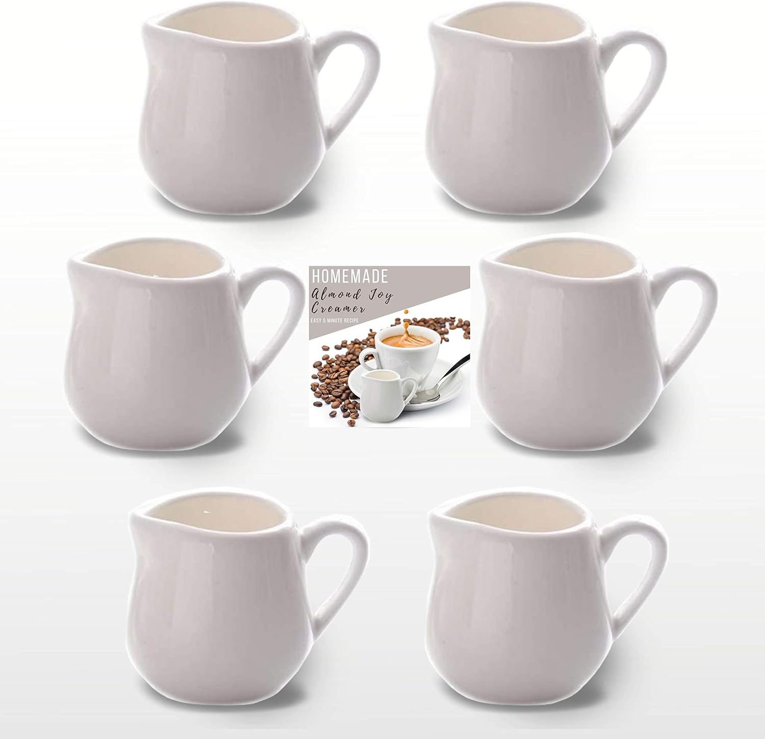 50% Off Discount 2 ounce Coffee & Tea Creamer Pitcher Set  Almond Joy Coffee Creamer Recipe (2 oz)