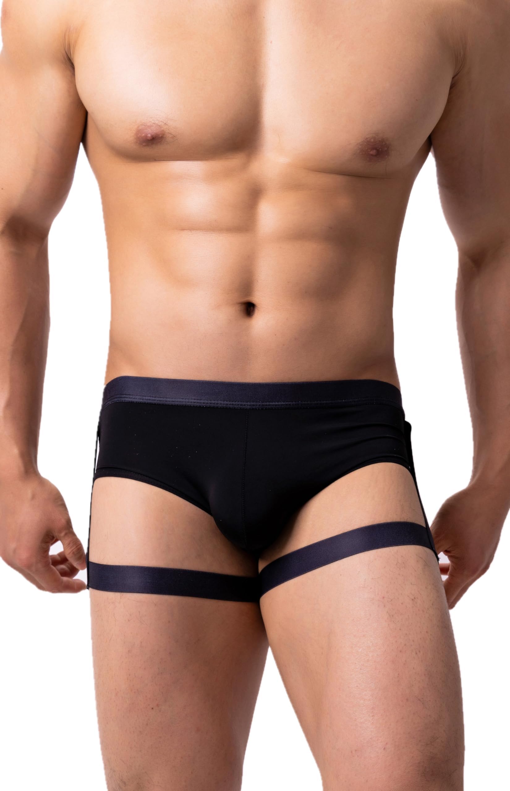 Ultra-Soft Lycra Material Thong Bikini Panty for Men| Ice-Silk Seamless Men Short Panty Underwear | Breathable Antibacterial Thong for Boys-image-23