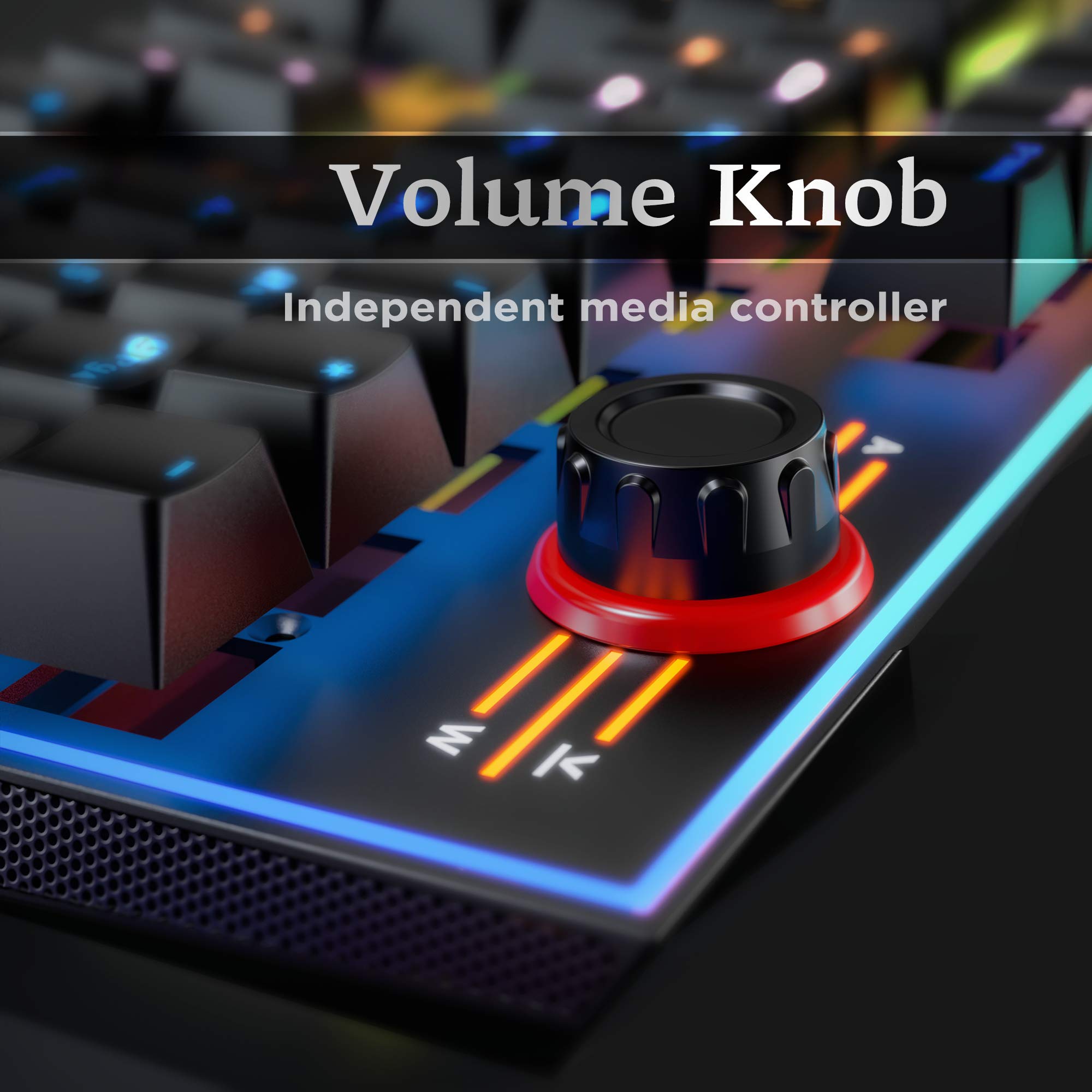 Amazon | Newmen GM711 ゲーミングキーボード フルサイズ RGB バック