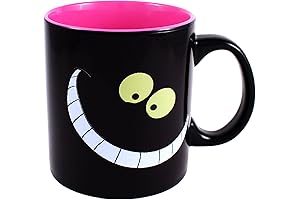 Silver Buffalo Disney Alice in Wonderland's Cheshire Cat Heat Reveal Mug