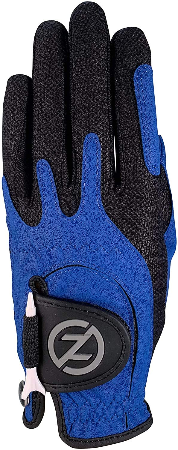Zero Friction Guantes de Golf sintéticos de Ajuste Universal para jóvenes, Paquete de 6, Talla única, Multicolor