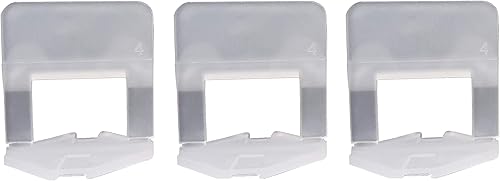 Miniatura 5 de FROSCH Kit de sistema de nivelación de azulejos 116" (1.5mm), 250 clips y 100 cuñas