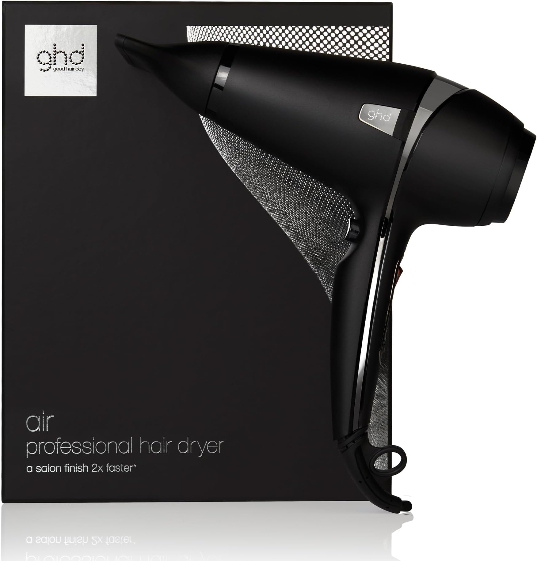 ghd Air Hair Dryer - Powerful 2,100 W Professional-Strength Motor, Advanced Ionic Technology, Smooth Salon-Style Finish