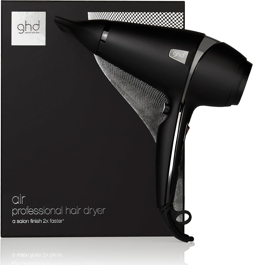 ghd air, Asciugacapelli Professionale a Ioni, Potenza 2100 W, Nero — foto principale