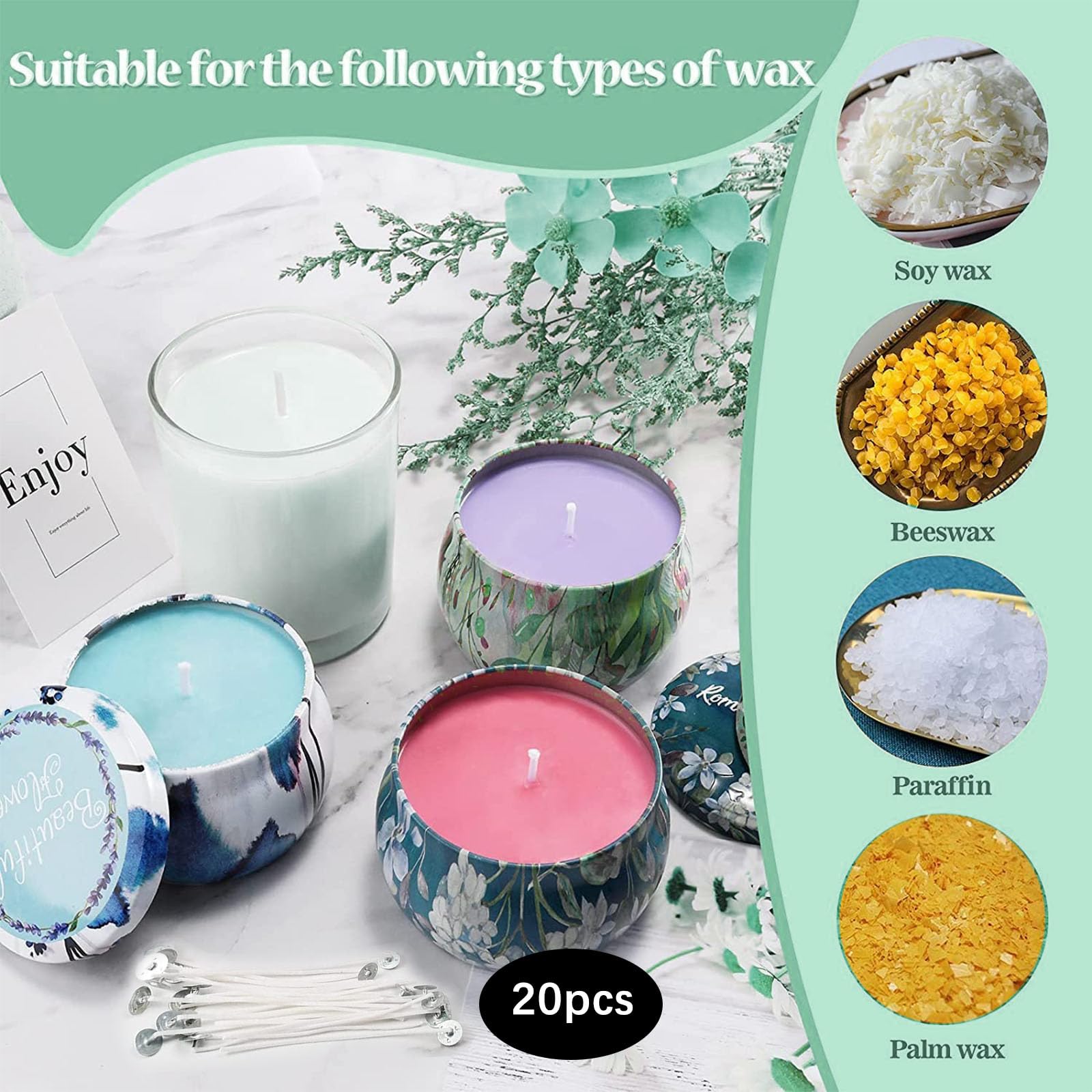 Coloranti Per Candele FansArriche | 10 Colori Concentrati | Per Cera Di Soia, Paraffina E Gel - Foto 10