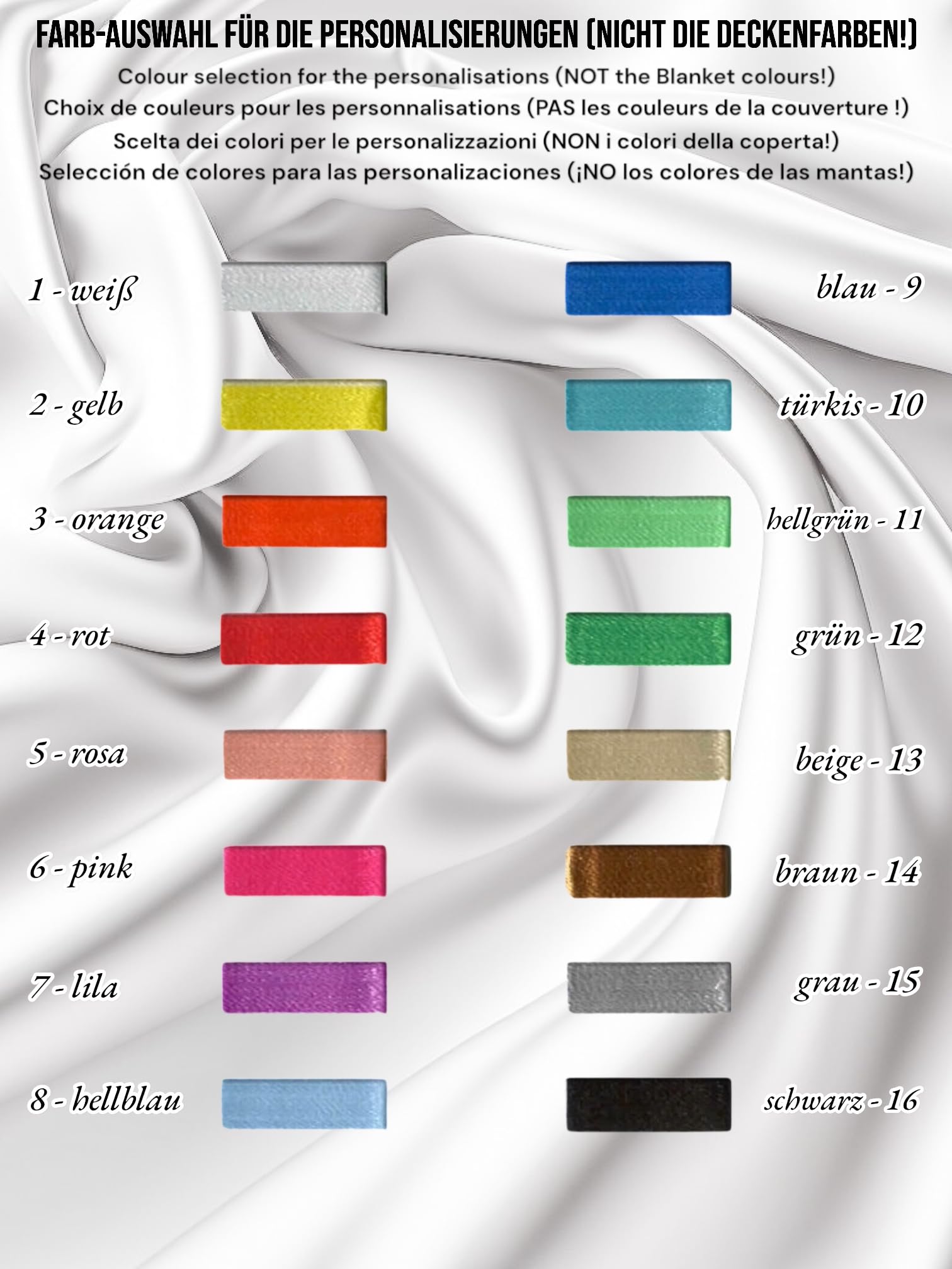 KIDDI-MEDIA Coperta per neonati di alta qualità con nome e data di nascita ricamati al 100% in cotone/in una scatola regalo rappresentativa/per battesimo, nascita, baby shower, anche come copriletto