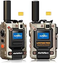 (Lifetime Free) Unlimited Range Walkie Talkies Long Range Global Rapid POC 4G Two Way Radios with Nationwide-PTT Walkie Talkies for Adults,Long Distancefor Truck Fleet,Family,Camping(2-Pack)