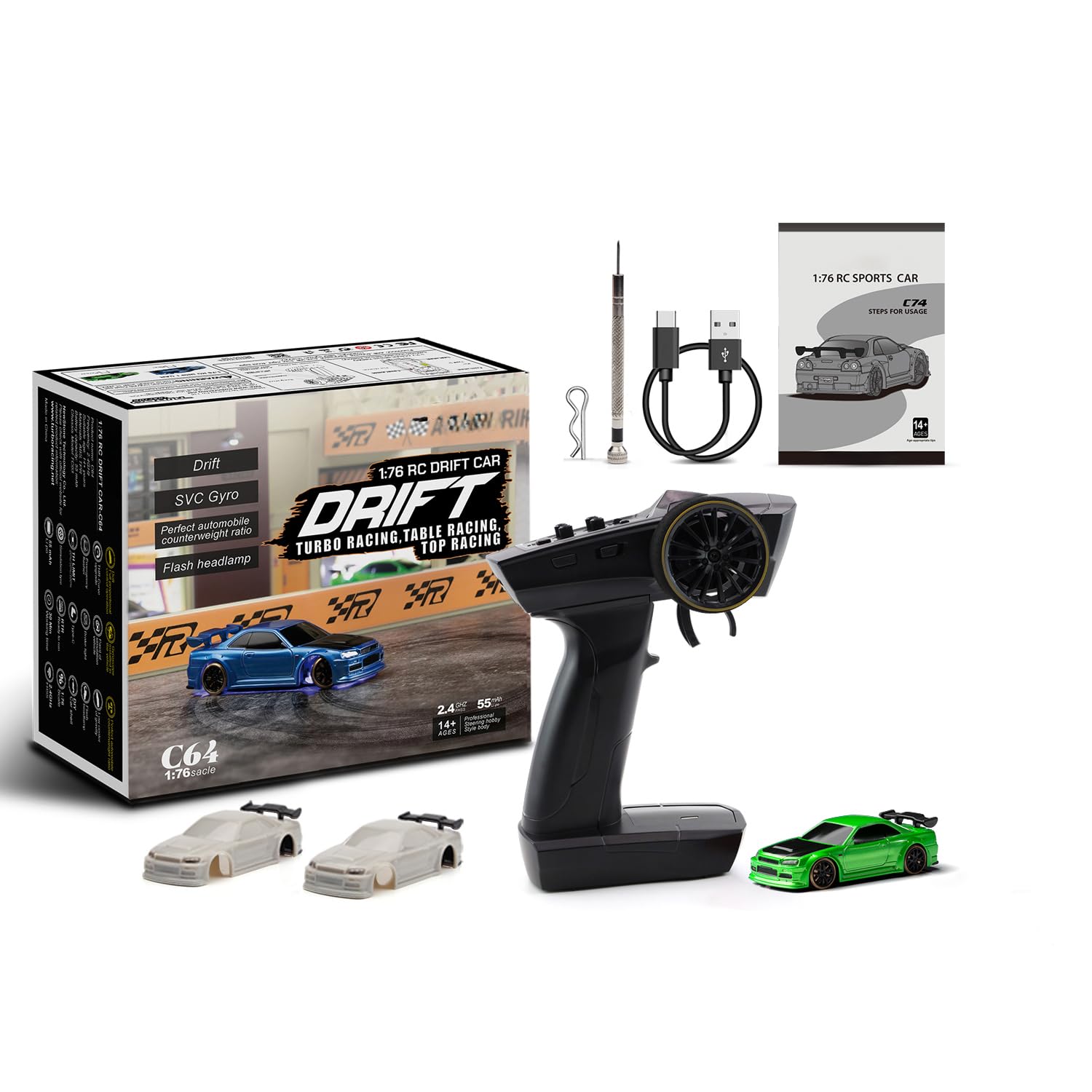 Turbo Racing 1:76 C66 C74 C76 P32-S コース Turbo Racing 1:76 C66