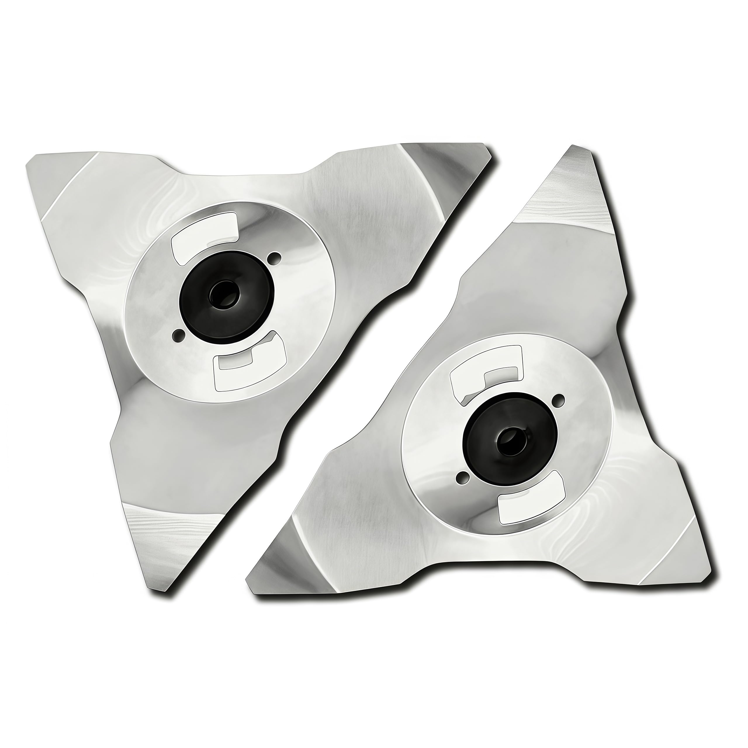 2 pezzi di lame di ricambio in acciaio inossidabile - compatibili con Robomow RS/MS/RC-Sene