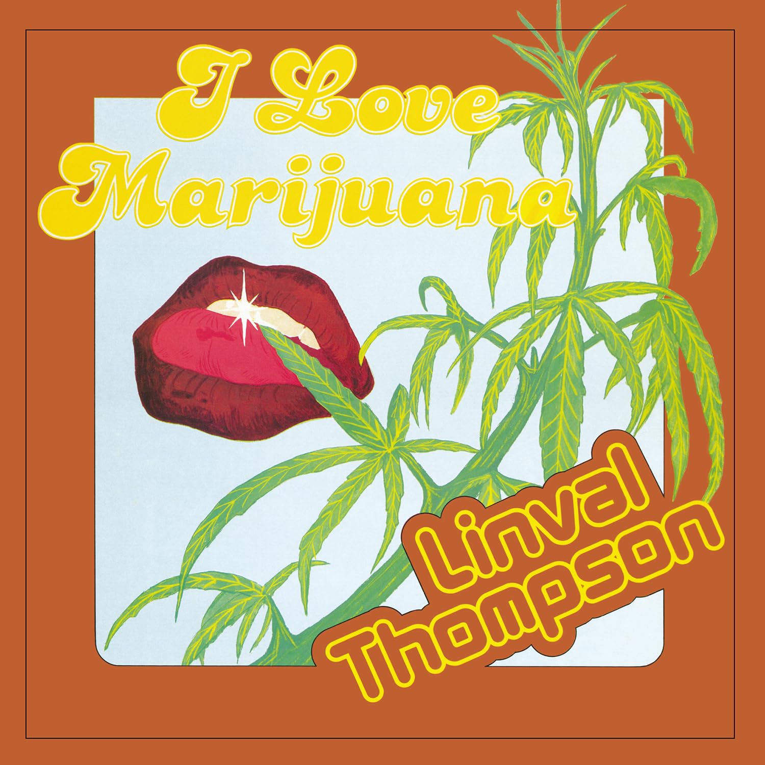 I Love Marijuana Jaune Translucide Audiophile