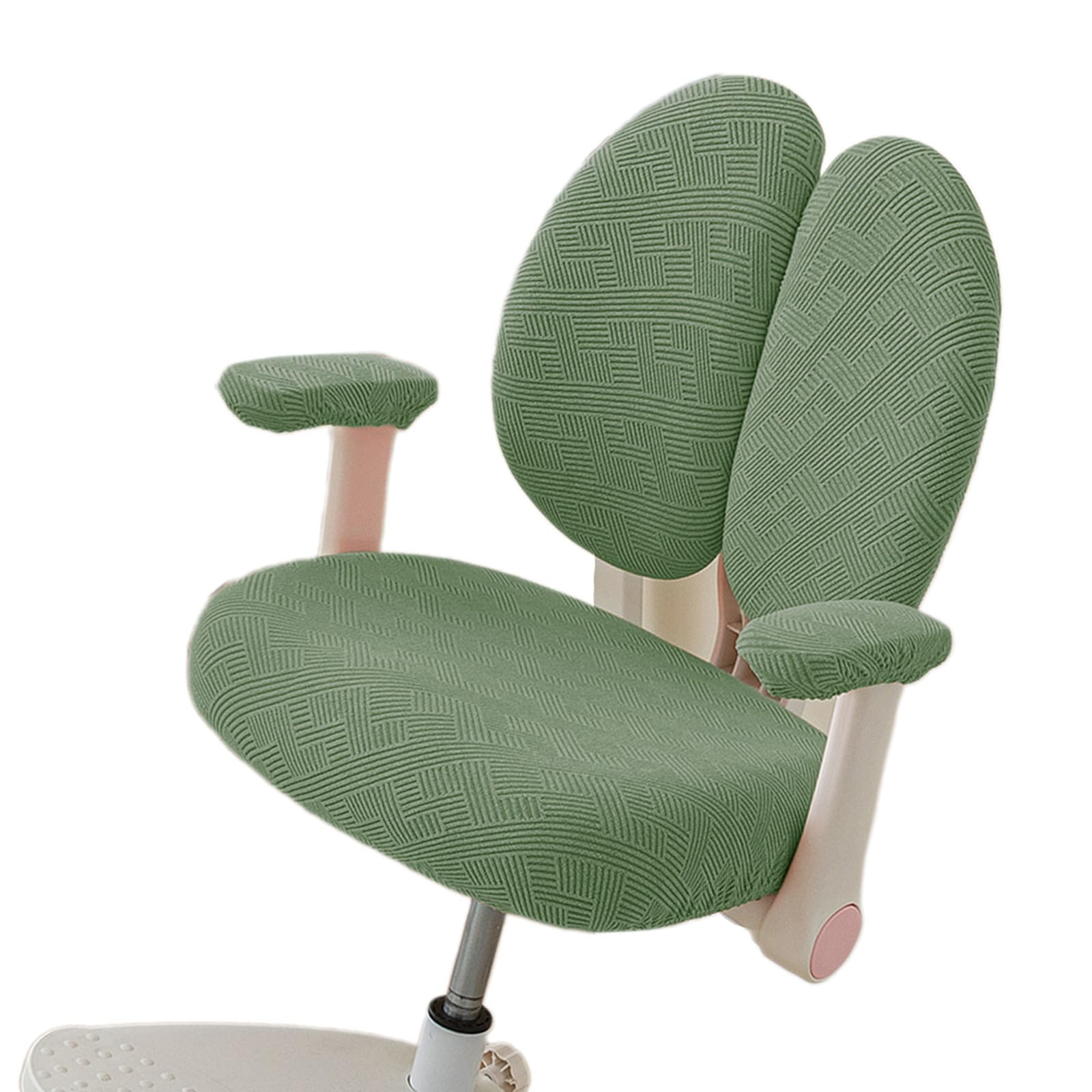 Jazuaiao Polyester Chair Cover Set Seat Cushion and Backrest Spill Resistant for Home Dining or Workspaces Dining Chair Cover Stretchable Seat and Backrest Protectors