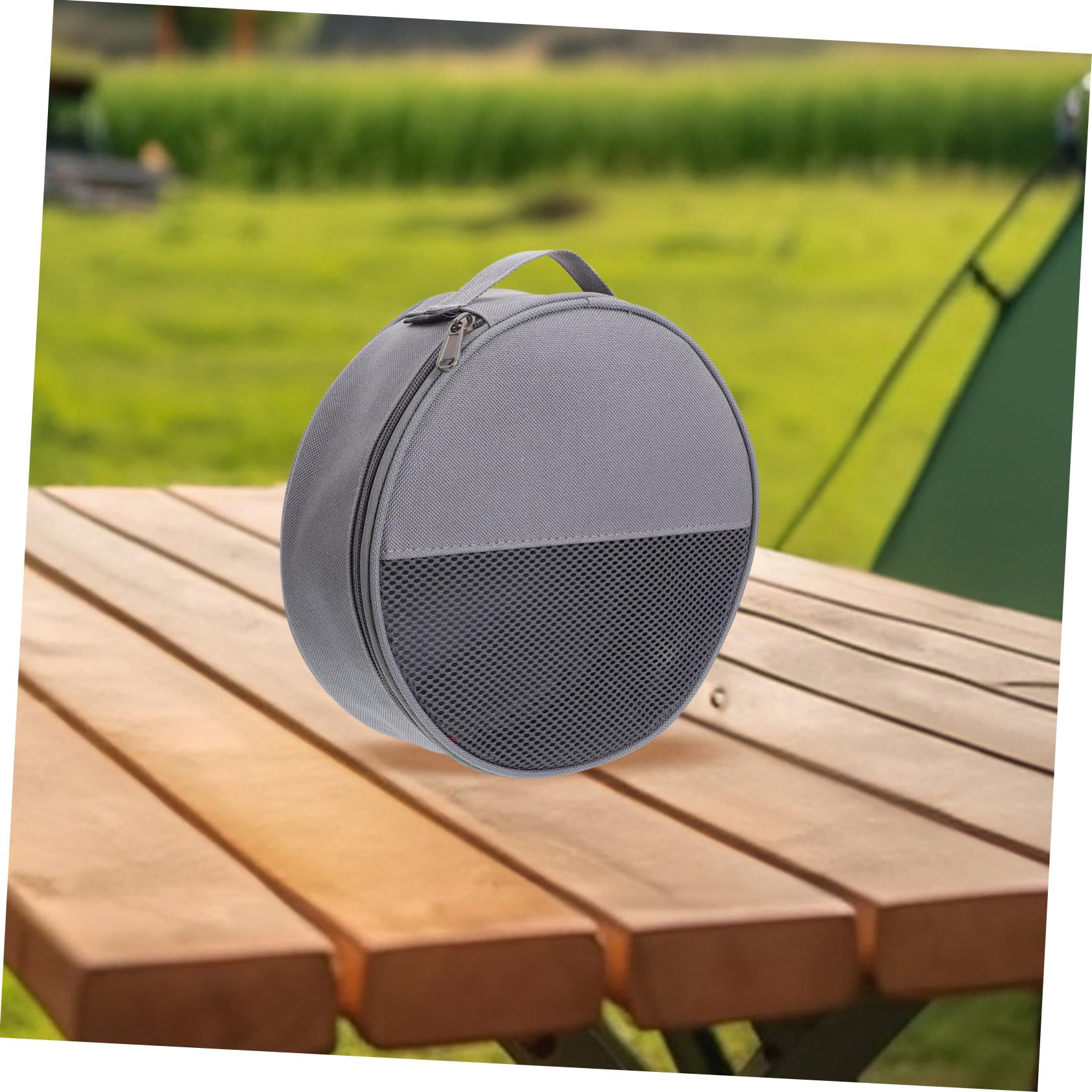 Yardwe Geschirr Tasche Rund 2 Stück Outdoor Geschirrbeutel Picknick Geschirrbeutel Runder Geschirrbehälter Tasche Für Teller Camping Geschirrbehälter Camping Kochwerkzeug Campingbedarf er