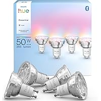 Philips Hue Essential Smart LED GU10 (Confezione da 4)