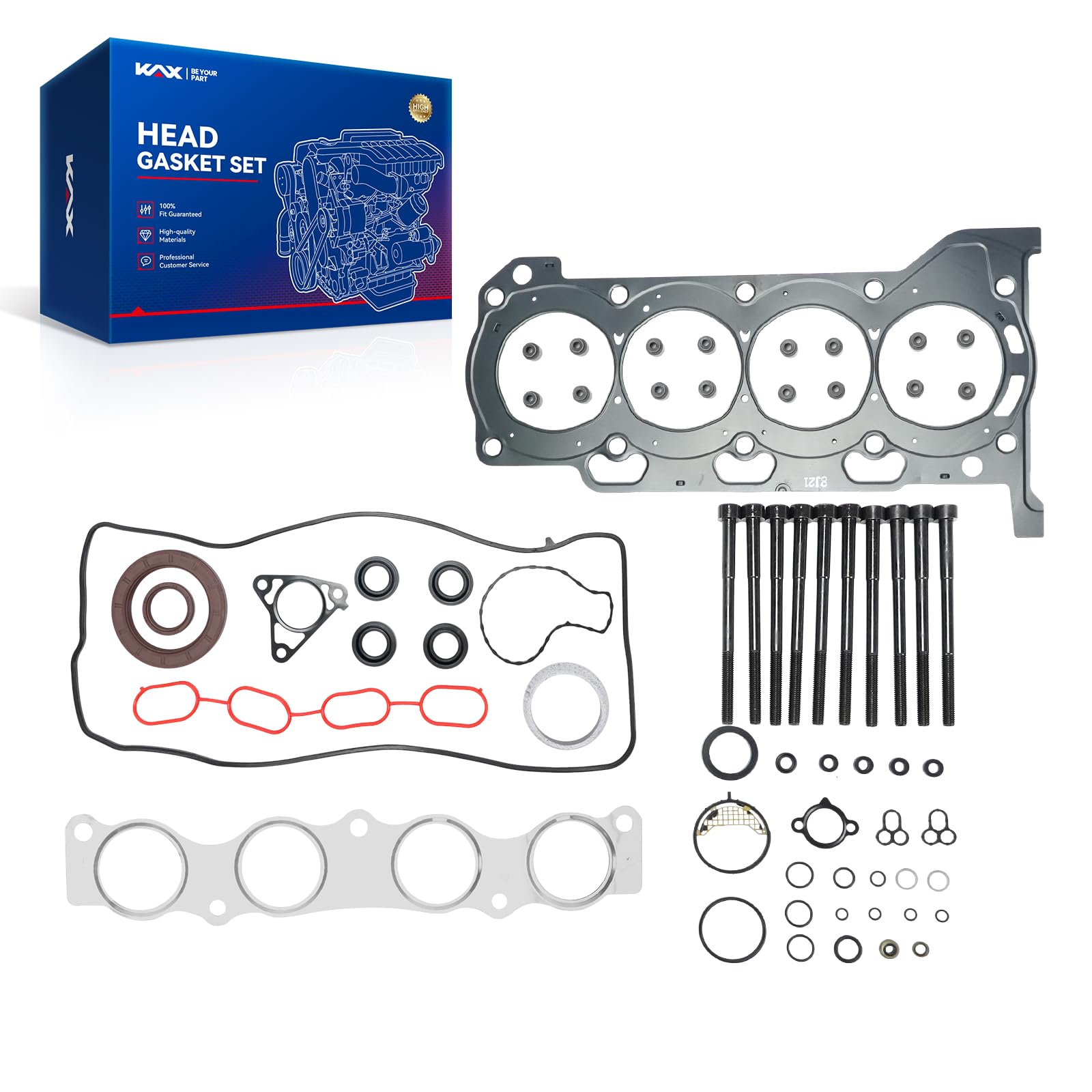 KAX Head Gasket Set Fit for Toyota Corolla 2020 1.8L, Prius 2010-2020 1.8L
