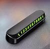 Parking In-Car Parking Phone Number Phosphor Numbering Auto Glass Card