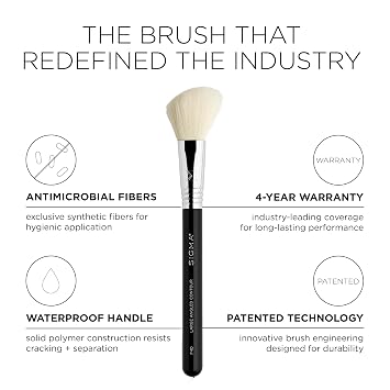 Sigma Beauty F40 Large Angled Contour Brush, Fluffy Makeup Blending Brush